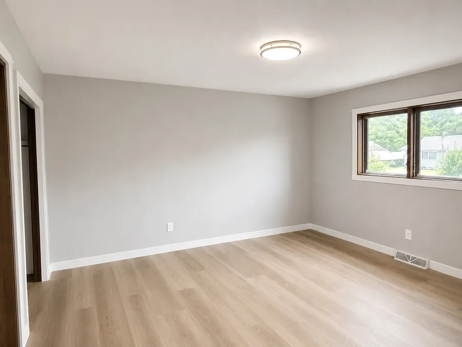Bedroom after paint & new flooring — Ludlow, MA