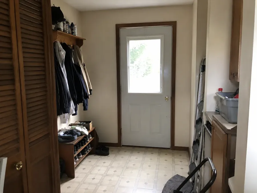 Mudroom before work — Wilbraham, MA
