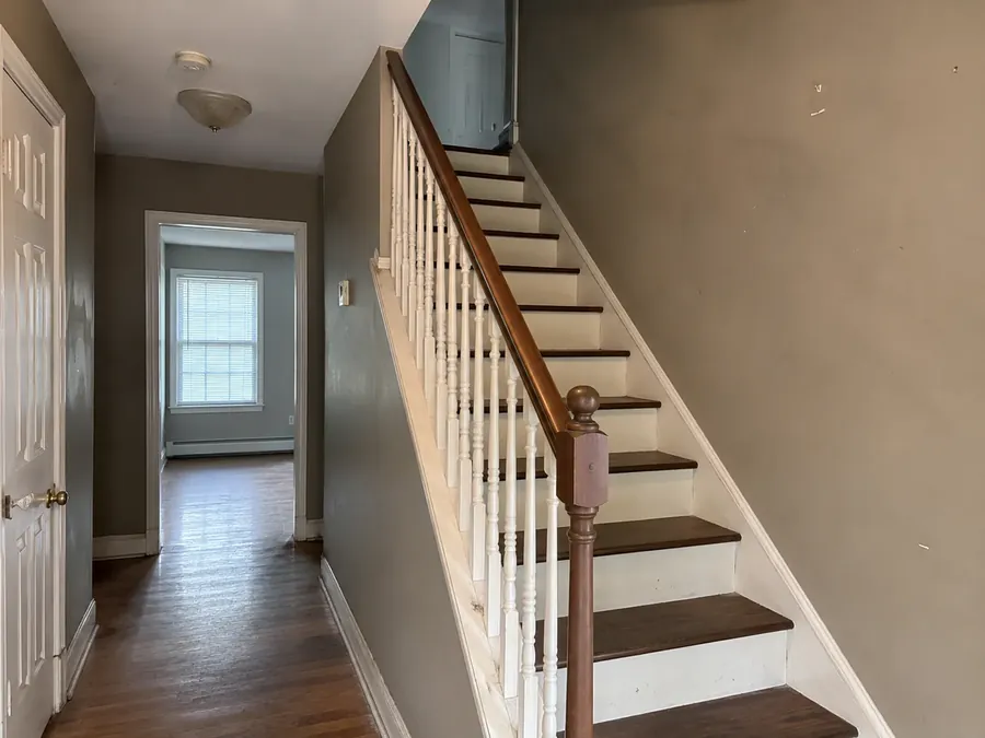 Staircase before work — Holyoke, MA